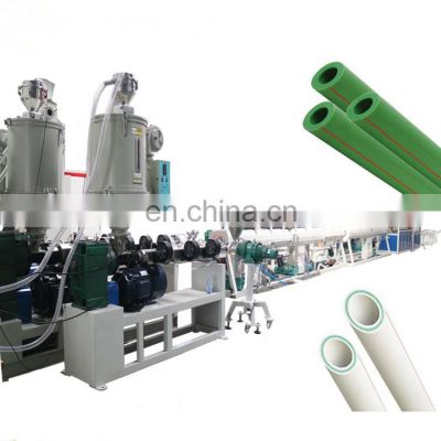 KLHS glass fiber PPR tube machine / fiberglass PPR pipe making extruder manufacturer