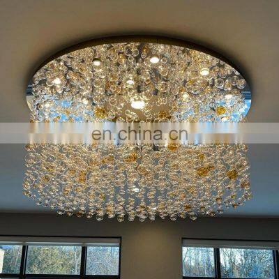 modern design luxury glass bubble ball chandelier for dining room living room