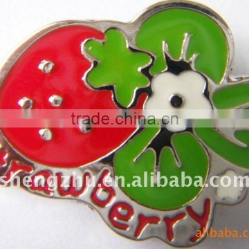 Fashion metal 3 D Label Pin Name Metal Pin Badge
