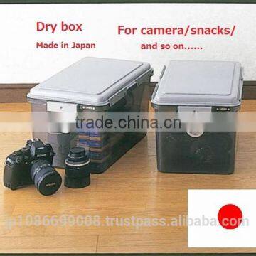 High quality 16 boxes dry box with desiccant & thermometer made in Japan