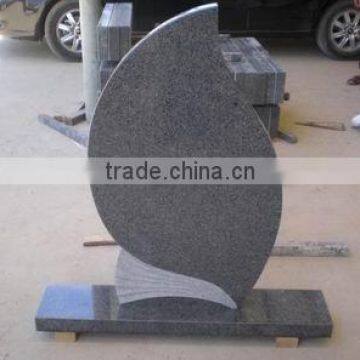 Shandong grey granite carving headstones