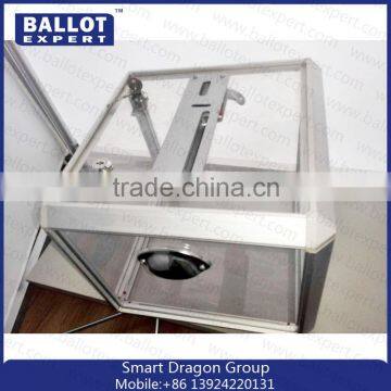 Factory sale clear acrylic rectangular ballot box