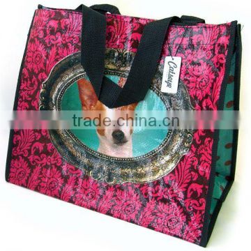 recycled printed promotional cute shopping bag
