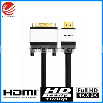 DVI-D Video cable adapter-hdmi male to dvi 24+5 male adapter cable