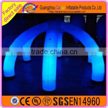 Cheap inflatable lighting arch , inflatable arch with led light