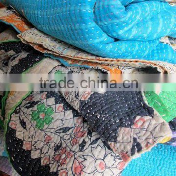 new handmade kantha quilt