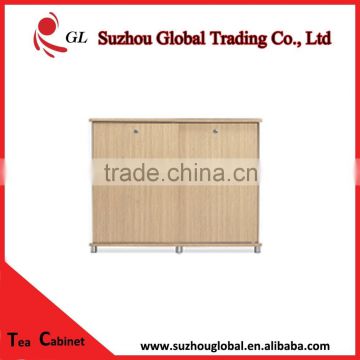 hign quality panel wood cabinet furture for tea
