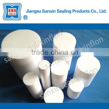 Corrosion-resistant and Low Frictional White PTFE Moulded Rod