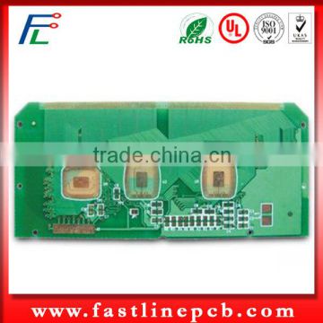 Halogen-free FR4 pcb / Rogers HDI Double Sided PCB 1oz Copper/Double Layer PCB