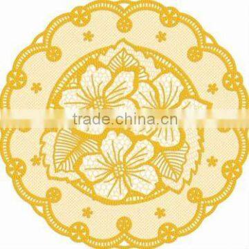 new pattern lace cup mat/fancy cup mats