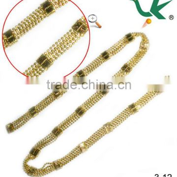 Fashion DIY Brass Chain Used for Imitation Jewelry, Custom Jewelry, Garment.