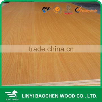 fiberglass plywood panel /chinese Linyi best quality melamine paper overlaid plywood manufacture for furniture usage
