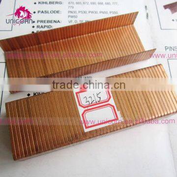 32 series copper carton closing staples