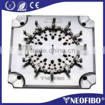 48 ferrules a time high precision stainless steel connector fiber optic polishing jig