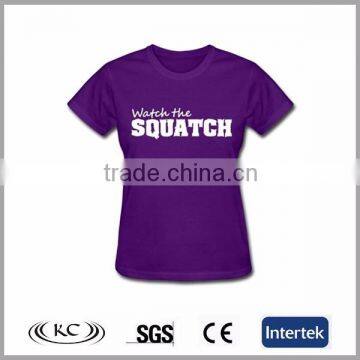 new cheap woman purple wholesale t-shirts bulk