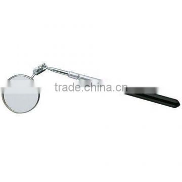 Stretchable & telescoping handle Inspection Round Mirror