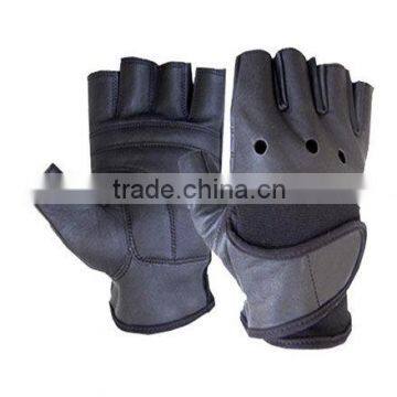 Leather Weight lifting Gloves