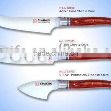 3Pcs Franch Style Cheese Knife Set Cheese dome set