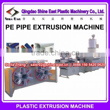 PE corrugated pipe production line extrusion machine