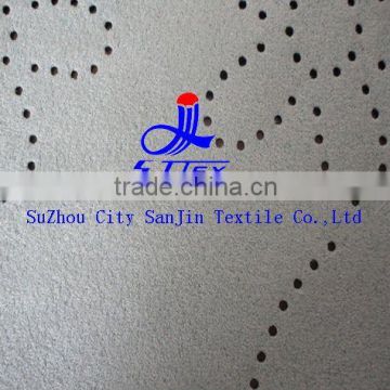 poly weft drill suede sofa fabric