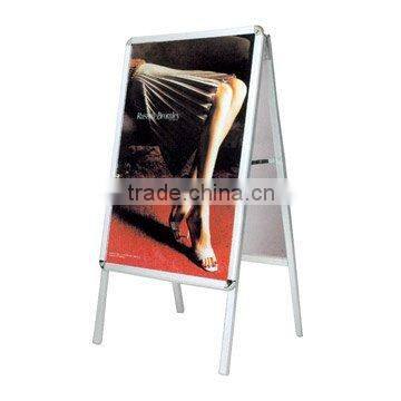 Advertising poster board