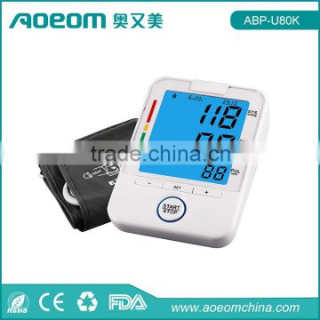 FDA approved electronic digital manual blood pressure monitor