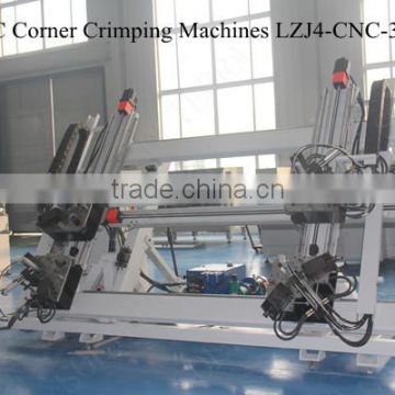 Aluminum CNC Four Head Corner Crimping Machine