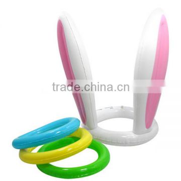Hot sale lovely design cheap inflatable bunny ears hat