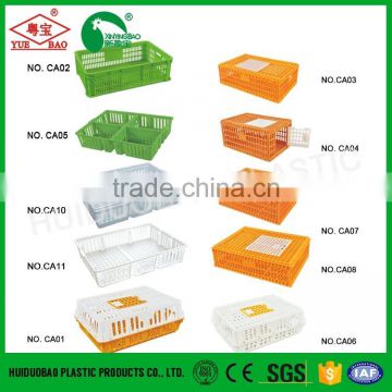 Hot selling folding chicken cage, moving poultry crate, chicken poultry of rabbit