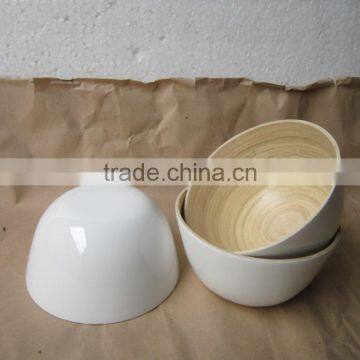 Bamboo bowl products made in Vietnam, salad bowl cheap price