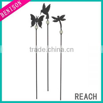 2014Spring Dancing Hummingbird, Butterfly & Dragonfly Solar Garden Stake for Wholesale