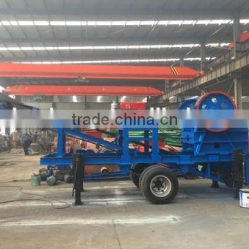 Practical stone quarry plant,Mobile Stone Crushing Plant for sale