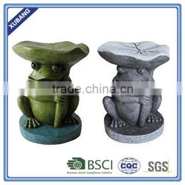 2016 hot selling resin stool for garden decoration