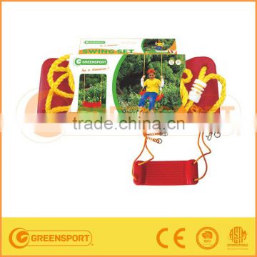 Cheap and high quality Outdoor Equipment Kids Plastic Playground Sets, Outdoor Playground Swing Series