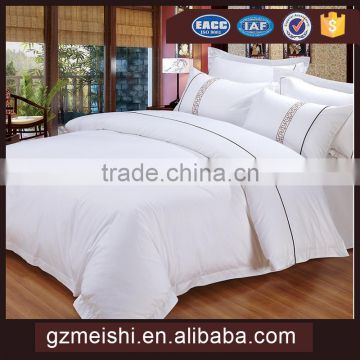 2017 hot sell hotel satin cotton bedding set for 5 star hotel in Guangzhou