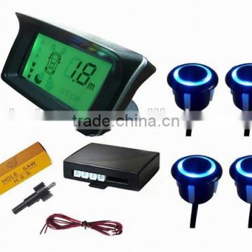 4 flash sensors Colorful LCD Car Parking Sensors LCD Display Monitor Car Parking Sensor System