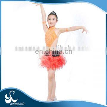 Dance costumes supplier Professional manufacture Stretch latin dance skirt