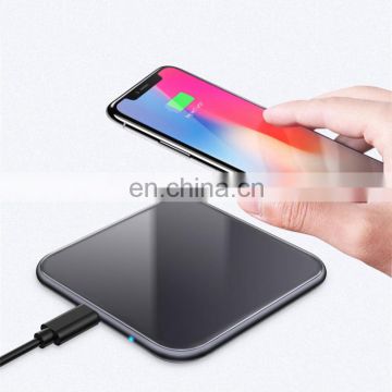 Fast Charging Charger with LED Light Square Charging Pad