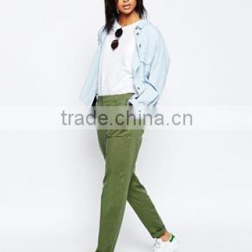 Casual custom women pants/ girl pants/women clothes china factory