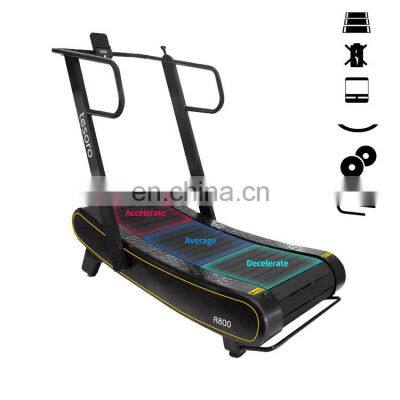 Curved treadmill & air runner for home and gym use fitness treadmills with low price exercise equipment for training