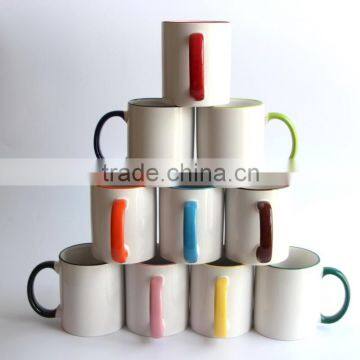 11OZ 300ML ceramic stoneware mug for sublimation ,promotional mug