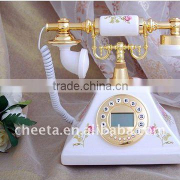 porcelain antique telephone