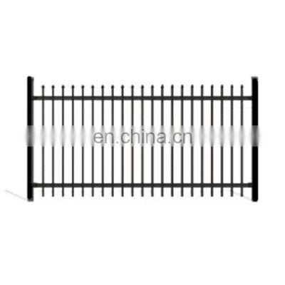 Europe Zinc Steel garden  Gate Designs Wrought Iron Fence