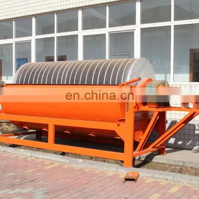 High Quality Densen Customized Wet Drum Magnetic Separator For Metal Mine,Wet Type Mineral Processing Magnetic Drum Separator
