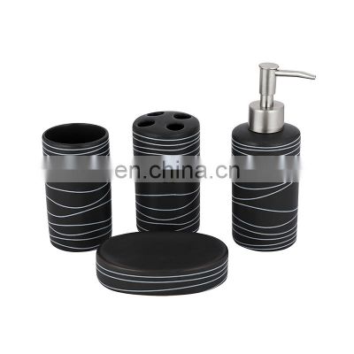 Daily necessity products ceramic bathroom set accessories