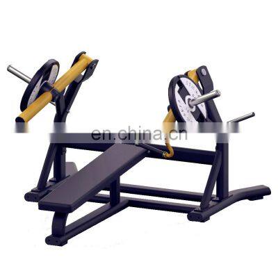 Exercise Gym Equipment Bench Press Plate Loaded Horizontal Bench Press Promotion Free Weights Gym Equipment