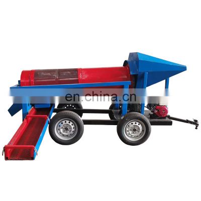 Small cale portable mobile gold mining trommel for gold wash plant hot sale