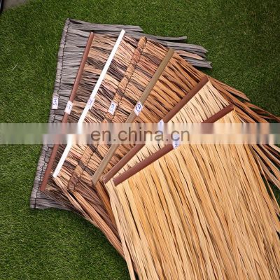 Brand New Fire Resistant Long Lifespan Synthetic Thatch For Steel Hut With Low Price