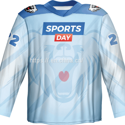 2022 good quality heart-shaped ice hockey jersey for wholesale