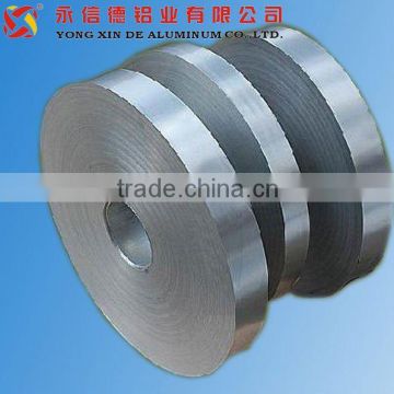 bare aluminum band of aluminum coil